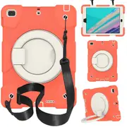 MCC Kids Shockproof Strap iPad 9.7 2017 5th Gen Apple Case Cover Ring [Orange]