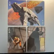 STAR WARS Celebration V Orlando 2010 McQuarrie 4 card set CARTAMUNDI ACES SWAG