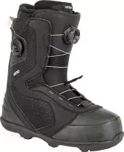Nitro Club BOA Men's Snowboard Boots, Black/White, 10