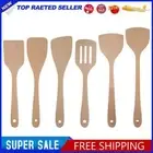 Kitchen Utensils Non-stick Cooking Shovel Spatula Wooden Turner Cookware Tools