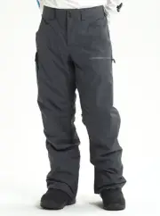 BURTON COVERT INSULATED PANT IRON GRAY SKI SNOW PANTS MEN'S SIZE XXL NEW *F
