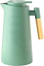 Insulated Coffee Carafe, 1000ml Glass Lined Coffee Pitcher, Leak-Proof Container, Tea Jug, Water Pitcher for Home Kitchen Restaurant Use