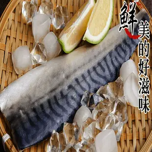 【海之醇】 挪威薄鹽鯖魚-10片組(210g±10%/片)