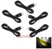 5 10FT 3.5MM MALE JACK AUX STEREO CABLE CORD IPAD IPHONE IPOD TOUCH MP3 CD BLACK