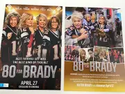 80 for Brady Promotional Flyer starring Lily Tomlin, jane Fonda, Tom Brady, Sall