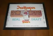 INNKEEPER REAL DRAFT BEER FRAMED COLOR AD PRINT - LITTLE SWITZERLAND BREWING