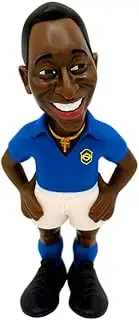 MINIX - Football Stars #110C - Brazil Set 2 - Football Legend Pele - Collectible Figure, 12 cm