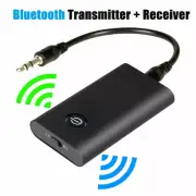 Bluetooth 5.0 Transmitter Receiver 2 in 1 Wireless Adapter Audio 3.5mm Jack Aux