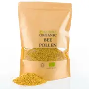Organic Bee Pollen Best Raw B-Complex Vitamins B1 B2 B9 C E and Copper Finest