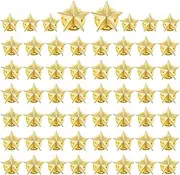 [Kenning] 60 Pieces Star Badge Lapel Pin Veterans Day Star Pins for Backpacks Star Badge Pins Military Award Pins Labor Day 4th of July Memorial Day Stars Brooches