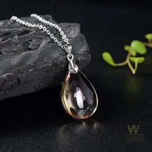 【w-jewelry】精品水晶工坊-頂級3A全美紫黃晶墬(11040504)