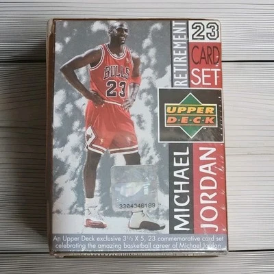 1999 Upper Deck Michael Jordan Retirement Box Set Factory Sealed Box