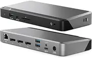 Alogic USB-C Triple 4K Docking Station with 100 W Power Delivery