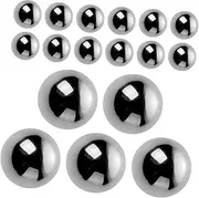 VICASKY 20pcs Steel Mixing Balls for Nail Polish Paint Durable Stirring Agitator Balls for Mixing Model Paints Inks More for Crafting DIY Projects