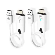 30m Wireless Display Adapter HDMI Extender Audio Video Transmitter + Receiver