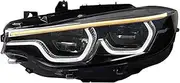 Car Lights ，Compatible With 4Series 425 430 435 440i F32 F33 F36 F80 F82 LED Headlight Upgrade M3 M4 Lci Style Head Lamp Signal Light