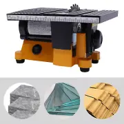 Mini Table Saw Bench Cut-Off Saw Wood Small Table Saw Cutting Tool Set 4500RPM