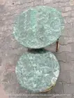 Buy Nesting Table, Green Flourite Gem stone Table, Side Table & End Table Top
