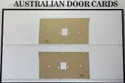 Door Cards Fits Ford XT XW XY Sedan Wagon Ute Panel Van Quality Masonite x2 (for: Ford)