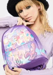 [Loungefly] Disney Ariel’s Castle Mini Backpack