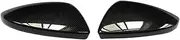 LHD Car Rearview Side Mirror Cover Wing Cap Sticker Exterior Door Rear View Case Trim Carbon Fiber, for Audi A6 C8 2019-2023