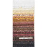 Patchwork Quilting Fabric Coffee Strips Back 1/2m Cut 50x110cm