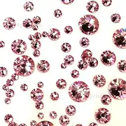 LIGHT ROSE (223) pink 144 pcs Swarovski 2058/2088 Crystal Flatbacks pink rhinestones nail art mixed with Sizes ss5 ss7 ss9 ss12 ss16 ss20 ss30