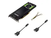 8GB HP nVIDIA Quadro P4000 GDDR5 4x DP PCI-E x16 Graphics Card Q0V78A
