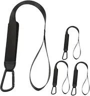 Vaguelly Stroller Handle Straps 4pcs Retractable Ratchet Tie-Down Straps for Baby Pram Accessories for Toddler Stroller Anti-Slip Safety Harness