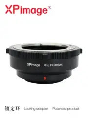 XPimage Locking Lens adapter for Leica R Lens to fujifilm X mount Pro E4 Camera