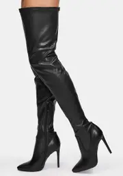 [AZALEA WANG] Mindful Thigh High Boots