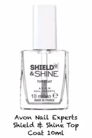 Avon Nail Experts Sheild & Shine Top Coat