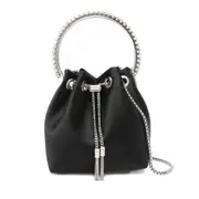 [Jimmy Choo] Jimmy Choo Bon Bon Crystal-embellished Drawstring Bag