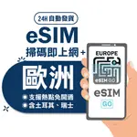 【歐洲ESIM】24H自動發貨 免等待 免插卡 ESIM SIM卡 歐洲網卡 歐洲上網卡 土耳其ESIM 瑞士ESIM