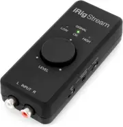 iRig Stream | Streaming audio interface for iPhone, iPad and Mac/PC