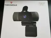THRONMAX Stream Go 1080p Full HD Webcam Detachable Shutter Tripod