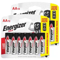 在飛比找PChome24h購物優惠-【Energizer 勁量】10倍電量MAX鹼性3號AA電池