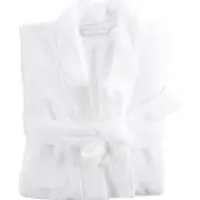Sheridan Ultra-Light Bathrobe in White Cotton