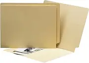 Smead Shelf-Master End-Tab Folders, 9 1/2" x 15 1/4", Manila, Box of 100