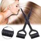 - Essential Sharp Tail Comb Hair Color Dye Tint Tool Home Salon Use (Black L)