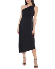 Marina Pleated Midi Dress