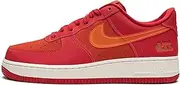 [Nike] Air Force 1 Low Retro QS Men's Shoes, University Red/Bright Crimson, 44 EU