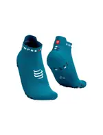 《COMPRESSPORT 瑞士》PRO RACING SOCKS V4.0 ULTRALIGHT RUN LOW- V4 跑步踝襪 馬賽克藍灰