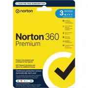 Norton 360 Premium (3-Device, 24-Month) [Digital Download]