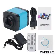 HY-2307 Industrial Microscope Camera 14MP HDMI/USB Output Support TF Card pe66