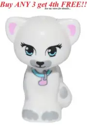 ☀️NEW LEGO Minifigure Mini Figure Minifig Animal Pet Cat Kitty Kitten (Jewel)