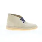 Clarks Desert Coal 26154821 Mens Brown Suede Lace Up Chukkas Boots