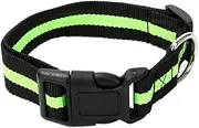 DRESSOOS Dog Tracking Collar Reflective Dog Collars Adjustable Pet Accessories Safe for Outdoor Use