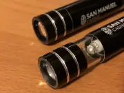 Double Lighting Keychain Flashlight