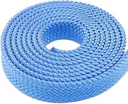 West Coast Paracord 1" MFP Soft Flat Braid - PolyPro Hollow Flat Braid Rope - Black, Red, Brown, White, Olive Drab, Tan- Easy to Splice and Seal - Hanks